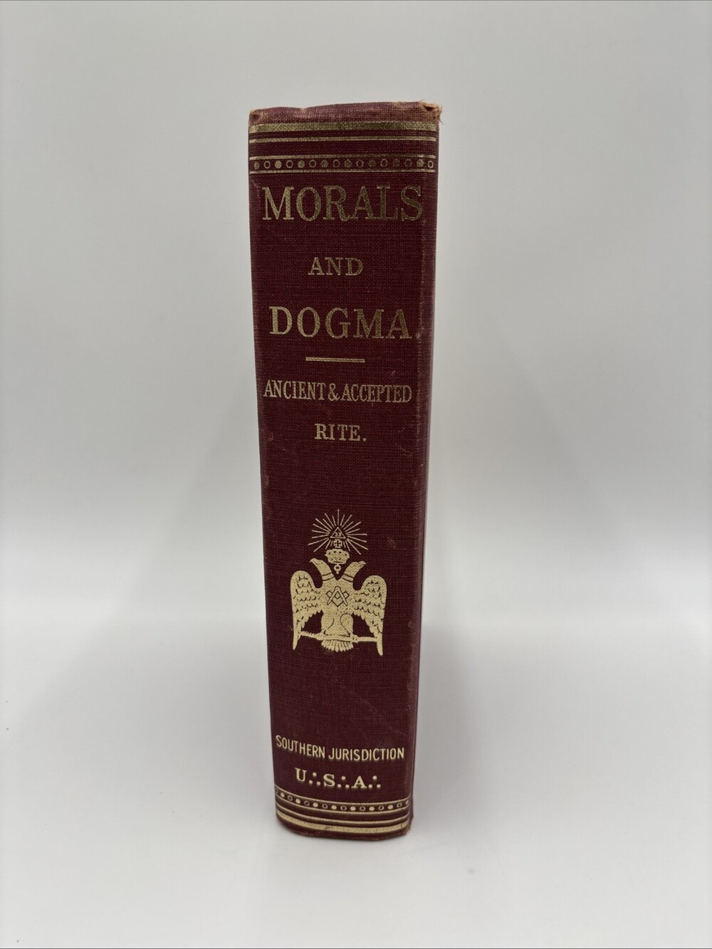 Morals and Dogma Ancient and Accepted Albert Pike Freemason Freemasonry 1966 HC